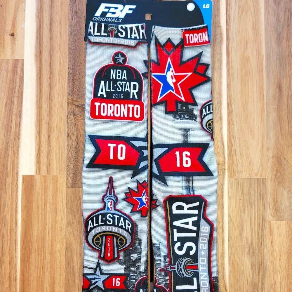 2016 NBA All-Star Game - Toronto - Official Socks (Large)